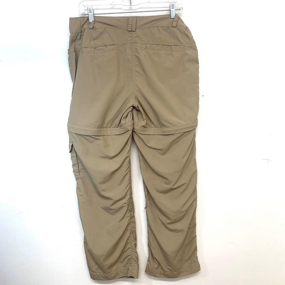 Magellan Convertible Hiking Pants Shorts Outdoors Women 8 Nylon Pockets Light - Picture 4 of 10